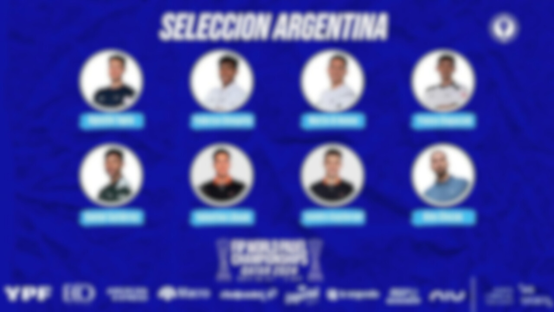 L’Argentine dévoile son armada pour le mondial, Fernando Belasteguin et Juan Tello absents…