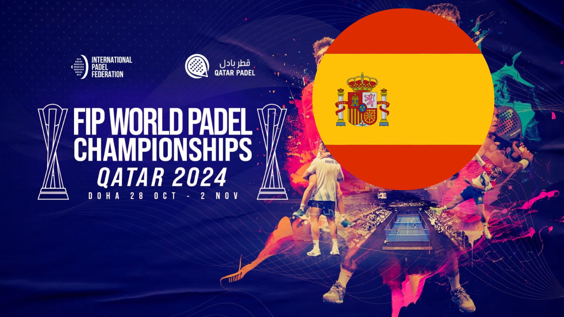 Doha 2024 : l’Espagne annonce sa sélection pour le Mondial de padel