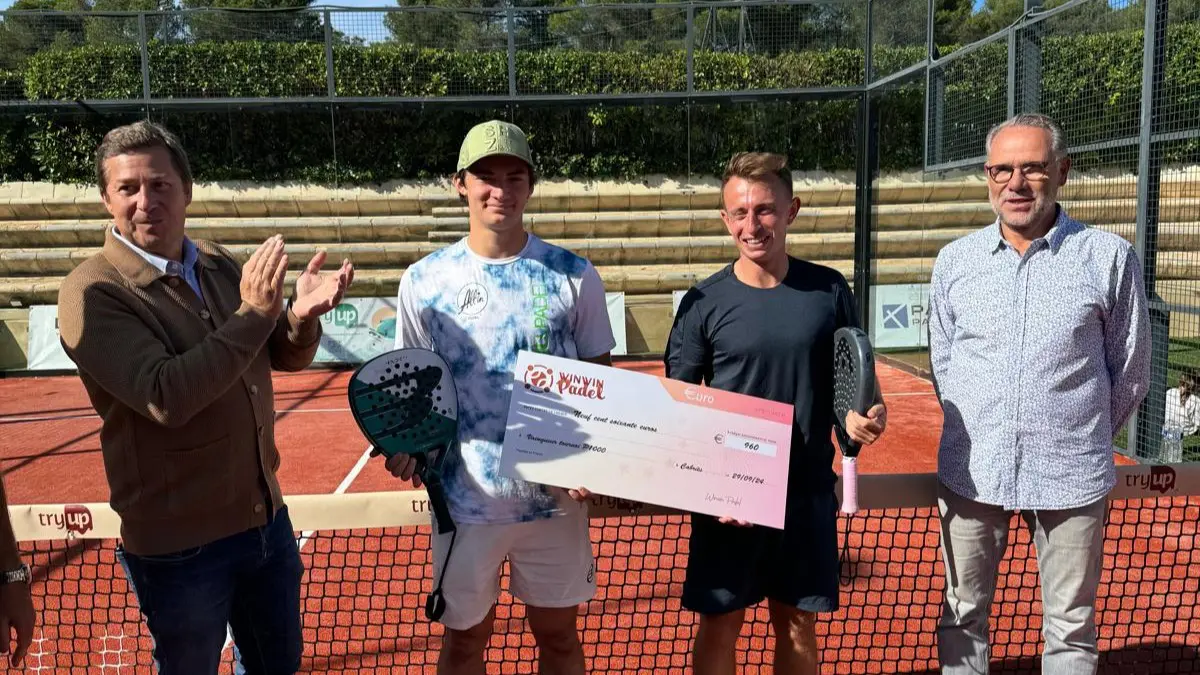 Thomas Seux Nathan Courrin victoire P1000 WinWin Arbois