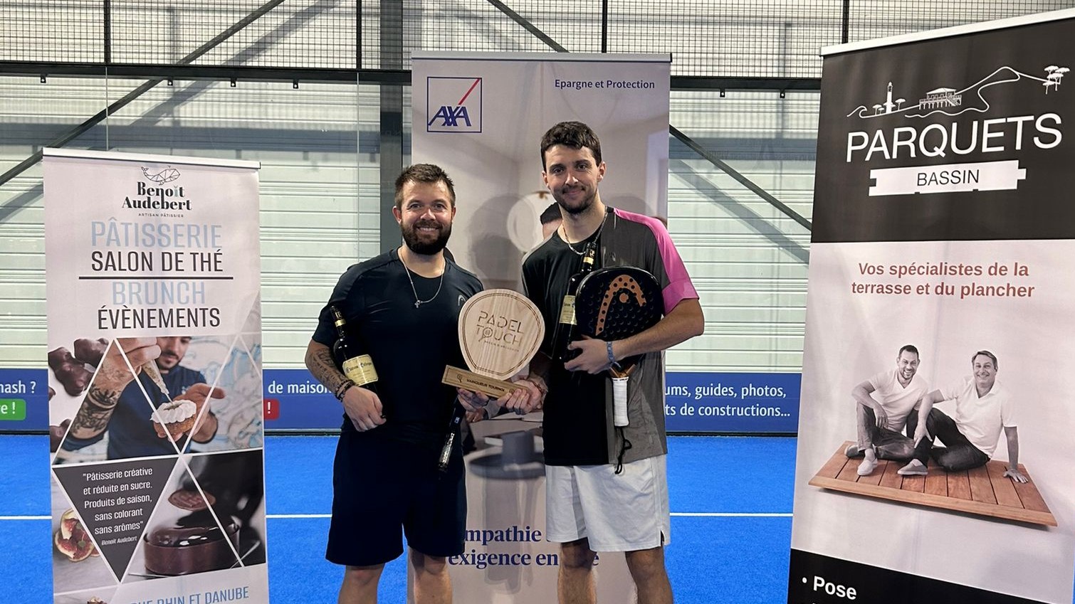 P1000 Padel Touch – Nicolas Trancart et Léo Perez finissent par triompher face à Moura / Wagner