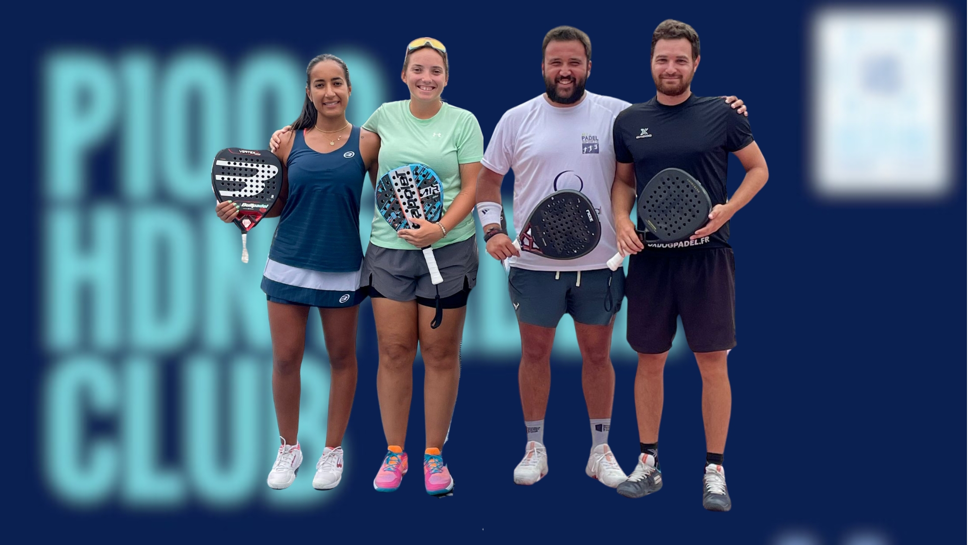 P1000 HDN Padel Club – Victoire de Molinero / Cancel chez les hommes et de Majdoubi / Bergaud chez les femmes