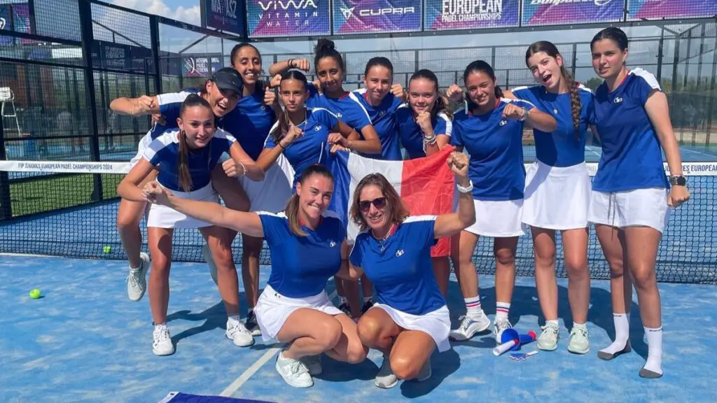 meisjesteam Frankrijk Europa 2024 | Padel Magazine meisjesteam Frankrijk Europa 2024