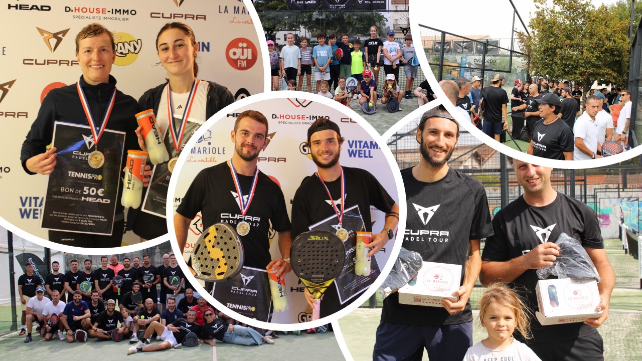 Le Béziers Padel Club accueille avec succès le CUPRA PADEL TOUR