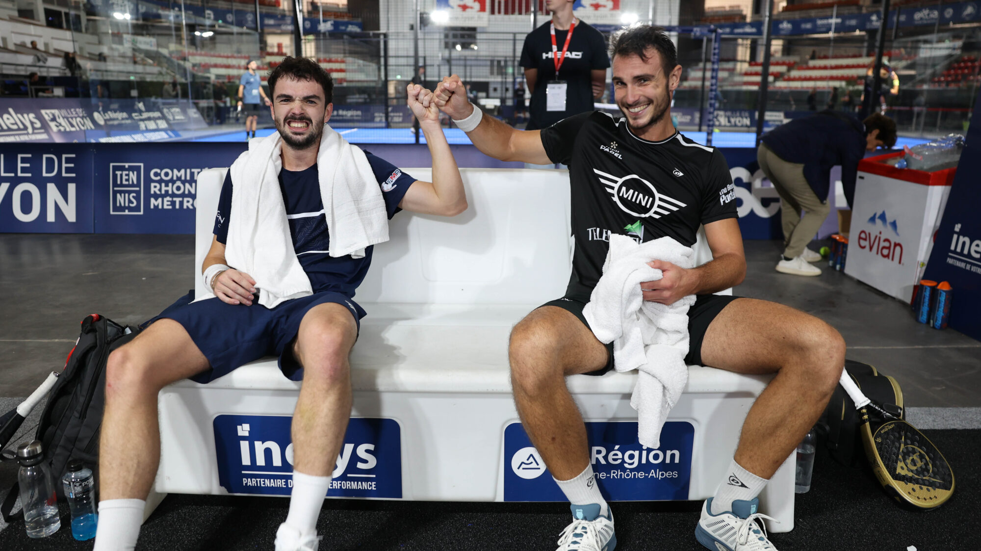 Adrian Ronco Lopez  et Carlos Perez Cabeza FIP GOLD LYON