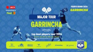 L'AFPadel Major Tour enflamme Diegem pour sa 4e étape au Garrincha Diegem !