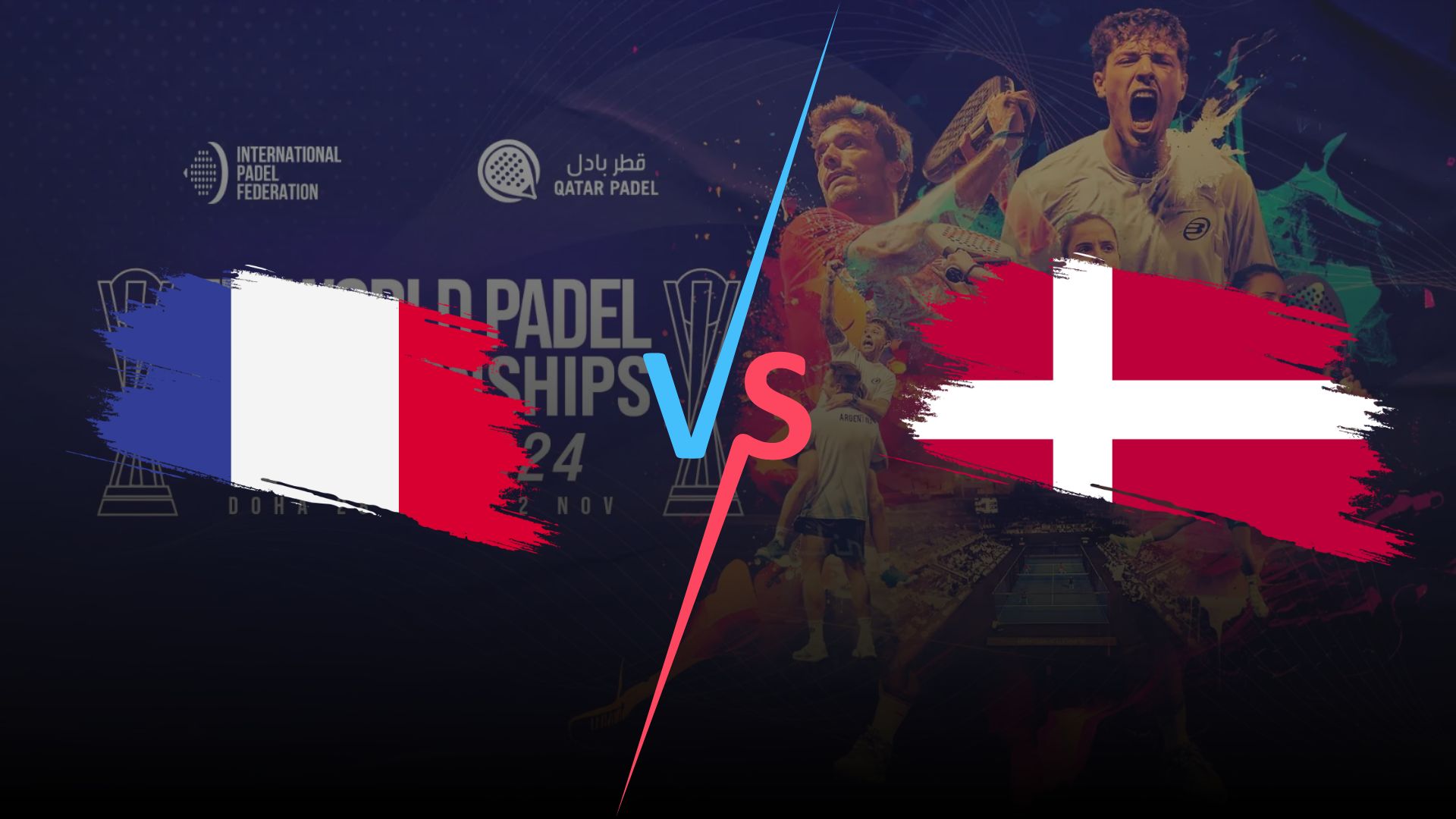 Mondiaux France padel 2024 danemark