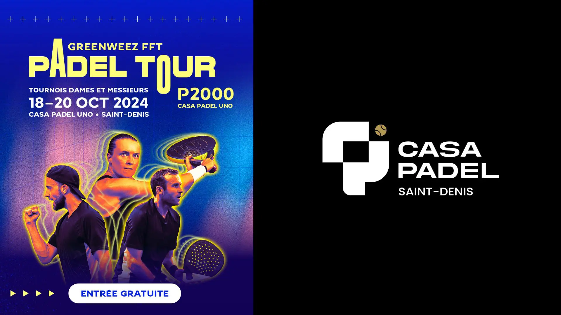 P2000 Casa Padel - Un week-end de haut niveau à Paris avec une touche à l'espagnole