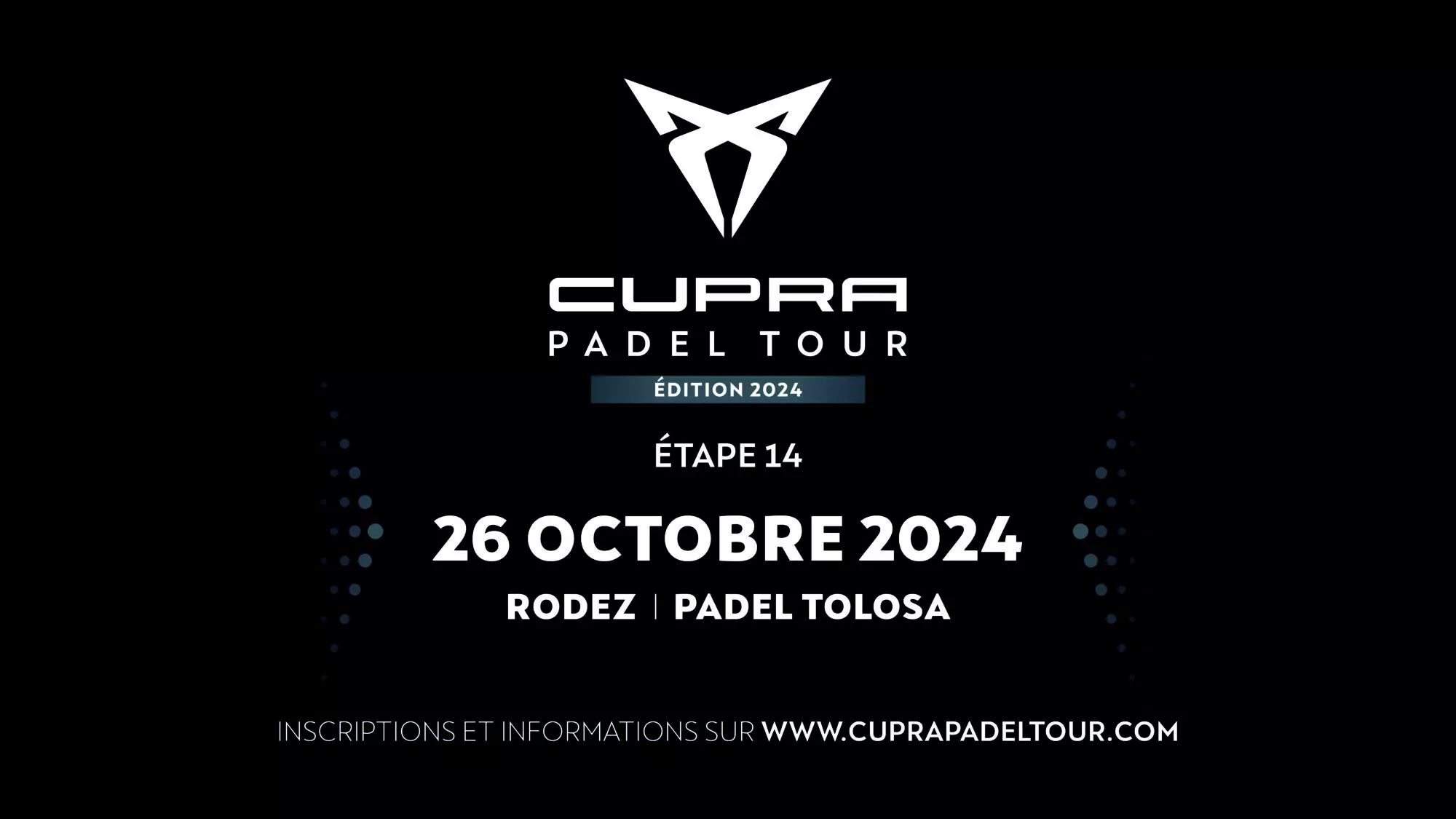 14e étape du Cupra Padel Tour à Rodez : rendez-vous le 26 octobre