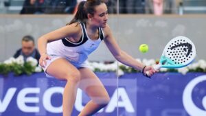 Record : Andrea Ustero, la plus jeune finaliste d'un Major Premier Padel