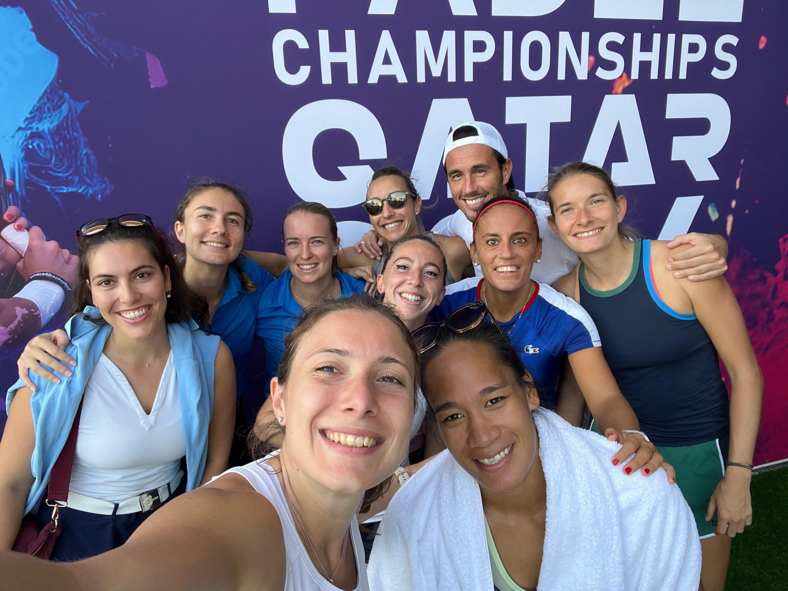 Mondiaux 2024 padel qatar team france