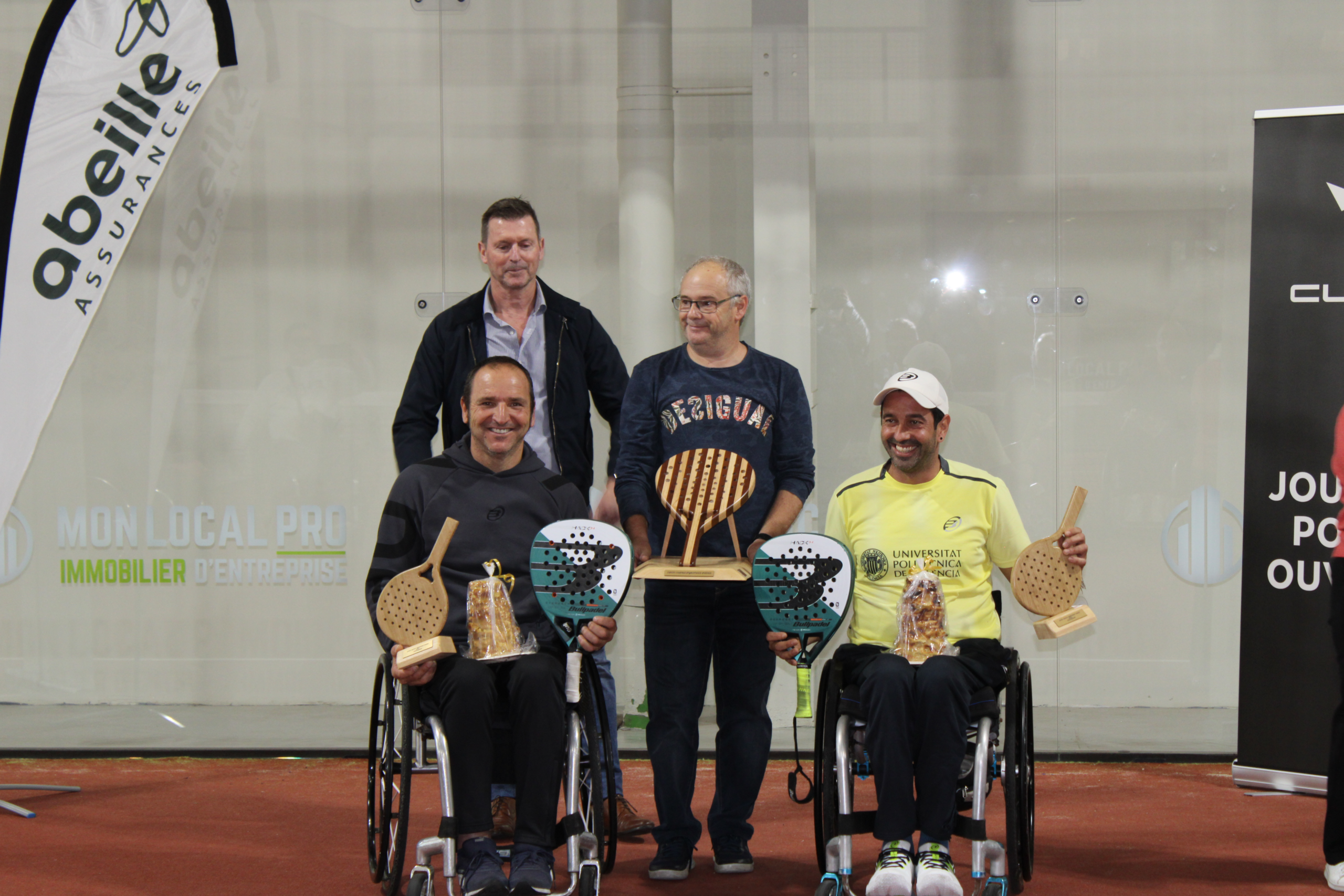 Edorta De Anta et Topher Trivino dominent l'Open Cupra Pyrénées Padel Fauteuil à Tarbes