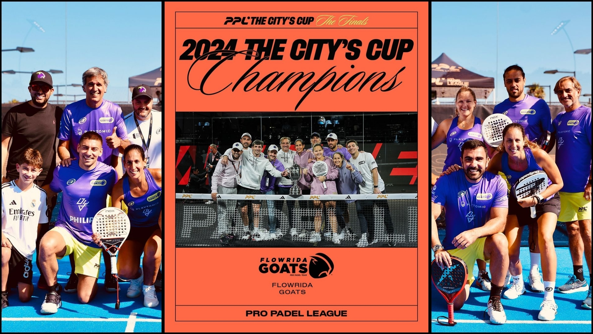 Flowrida Goats champions Pro Padel League