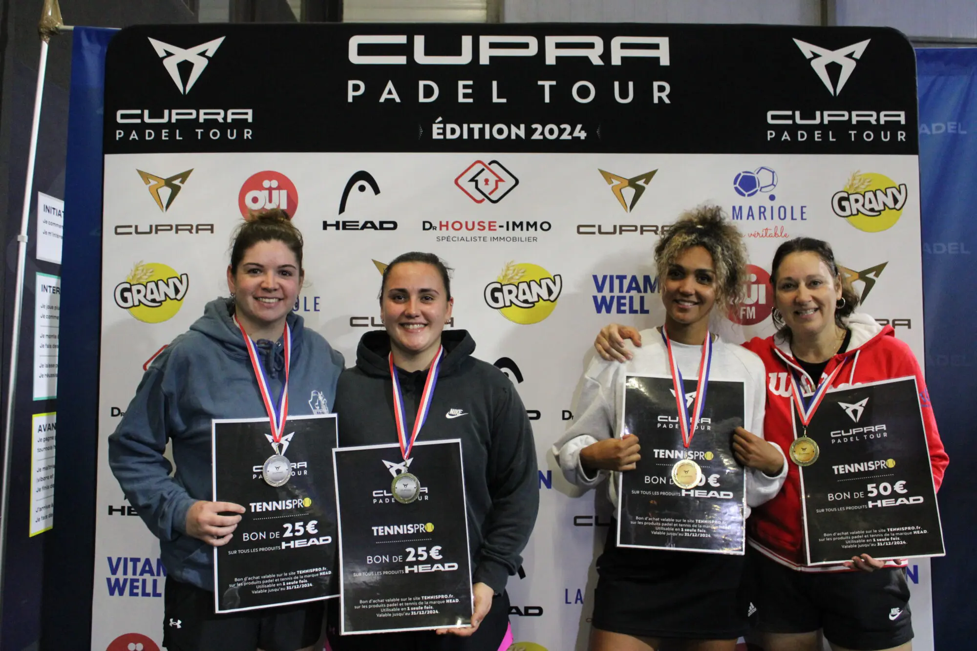 Cupra Padel Tour - 104 joueurs au 4Padel Toulouse