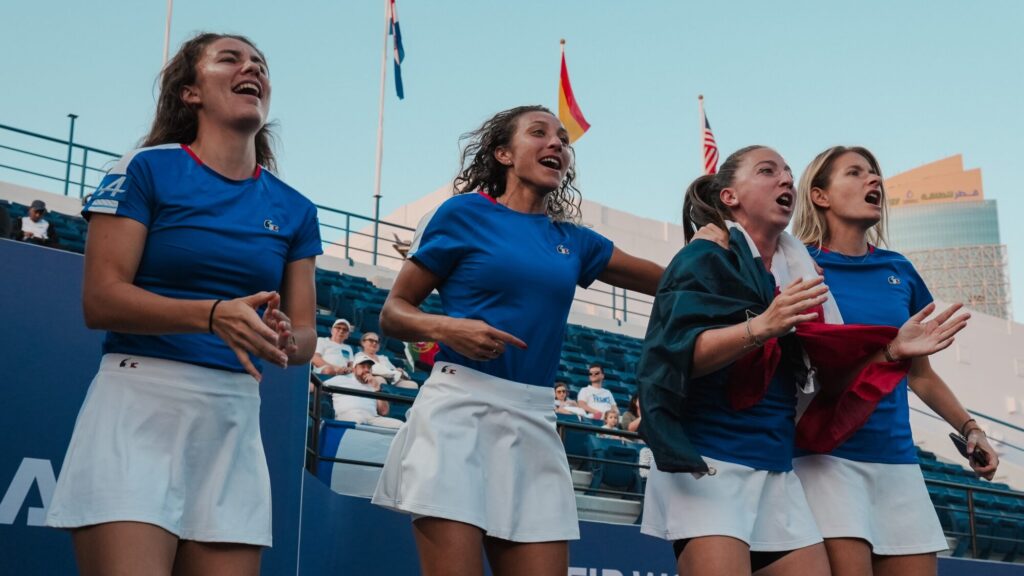 Joie équipe de France Mondiaux 2024