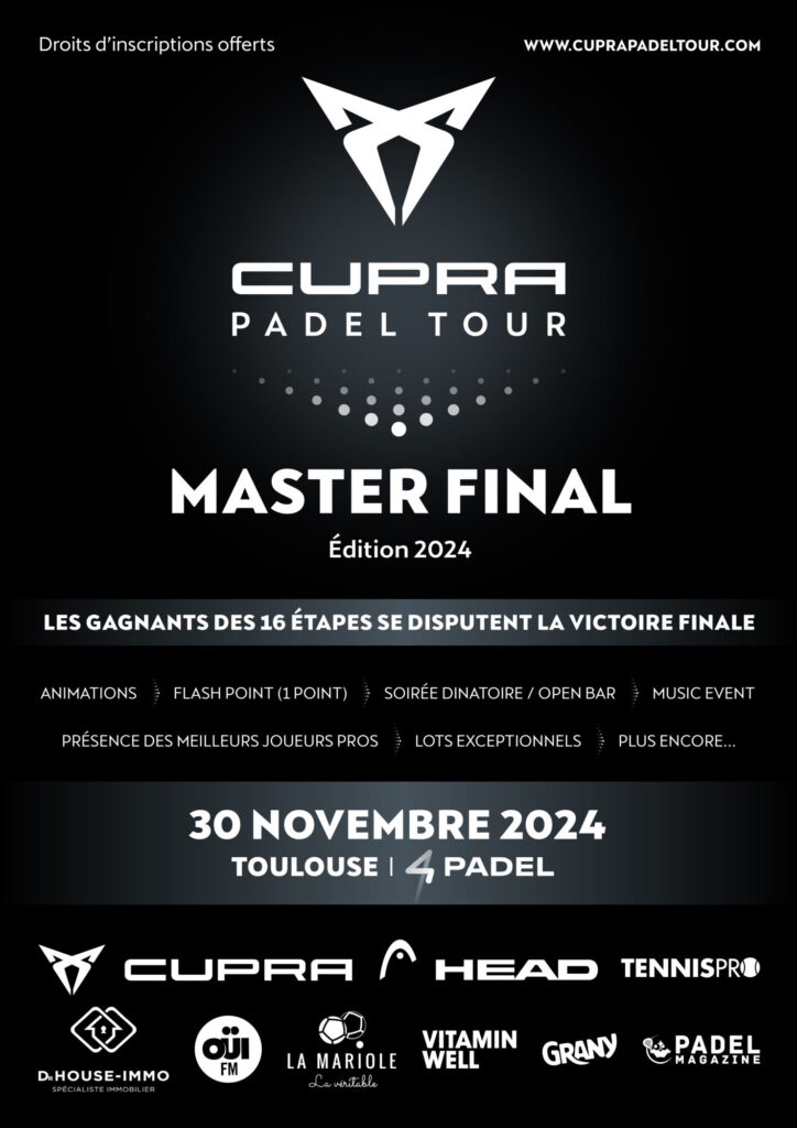 Clap de fin pour le Cupra Padel Tour 2024 !