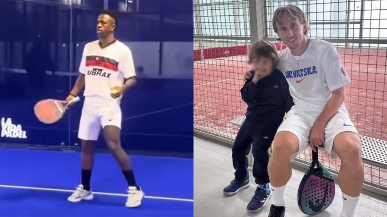 Modric Vinicius padel