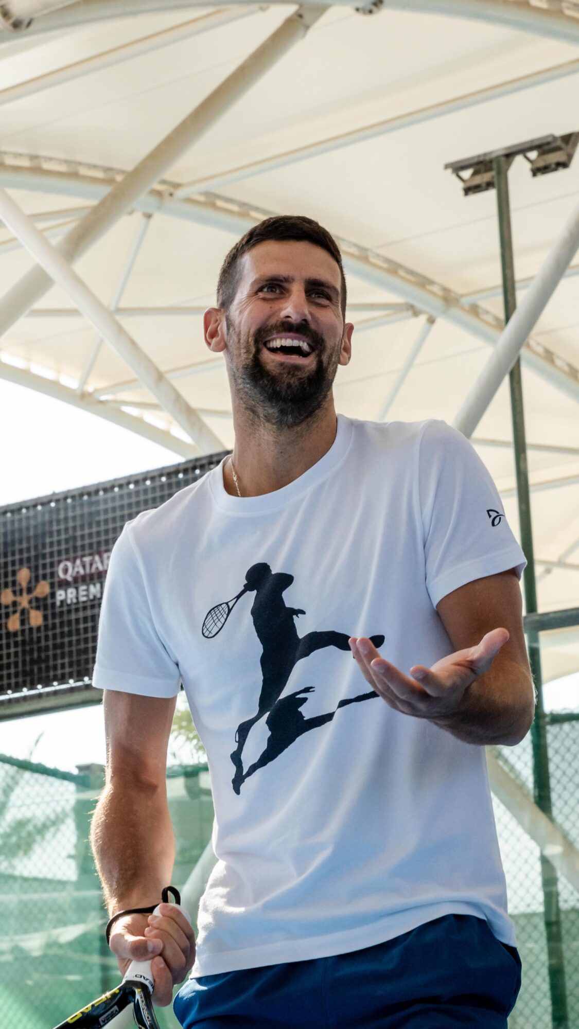 Même Novak Djokovic ne peut pas résister au padel !