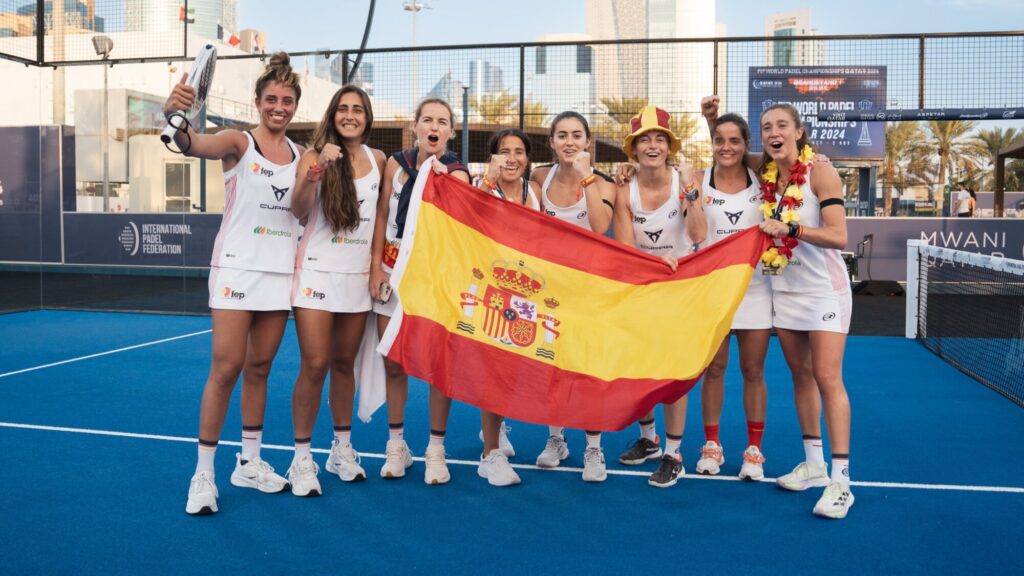 Team Espagne dames mondiaux 2024