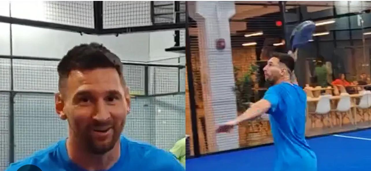 messi padel