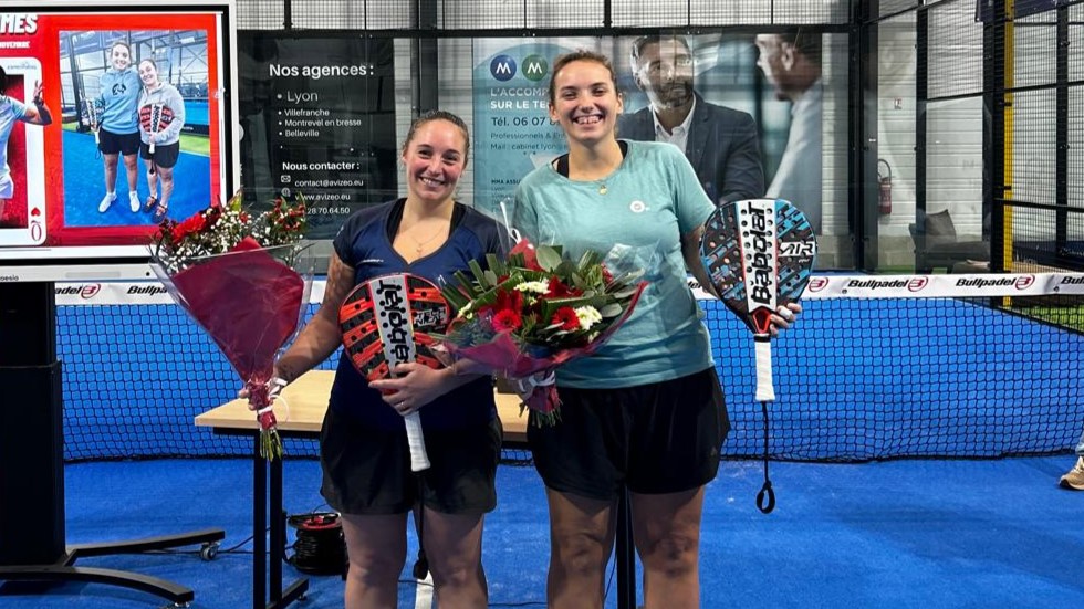 Laurine Bergaud et Alison Casali De Lima prophètes en leur pays : Esprit Padel Lyon