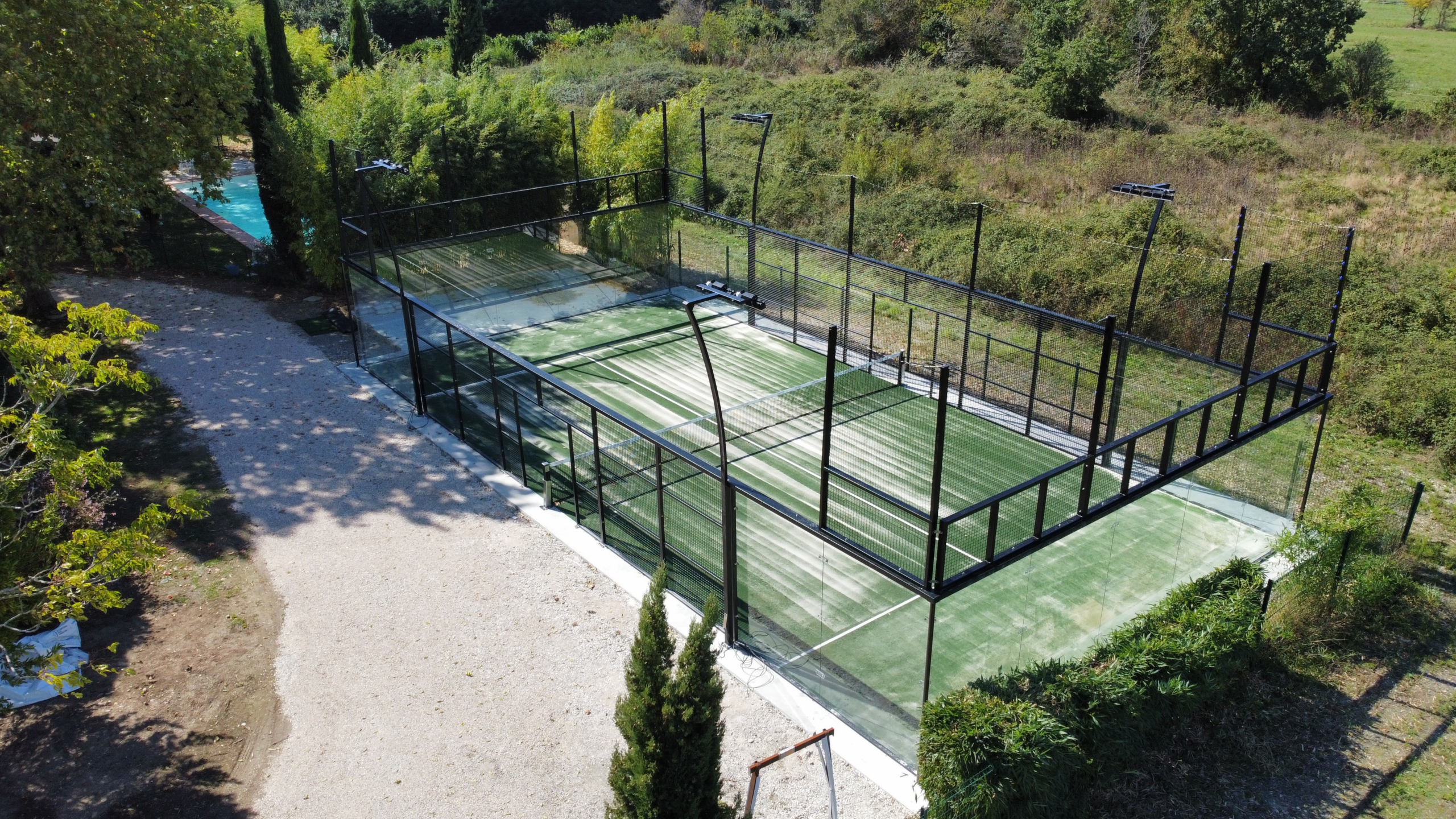 Le Toulouse Padel Club crée une piste de padel dans un cadre d'exception : Le Domaine des Marcoujans