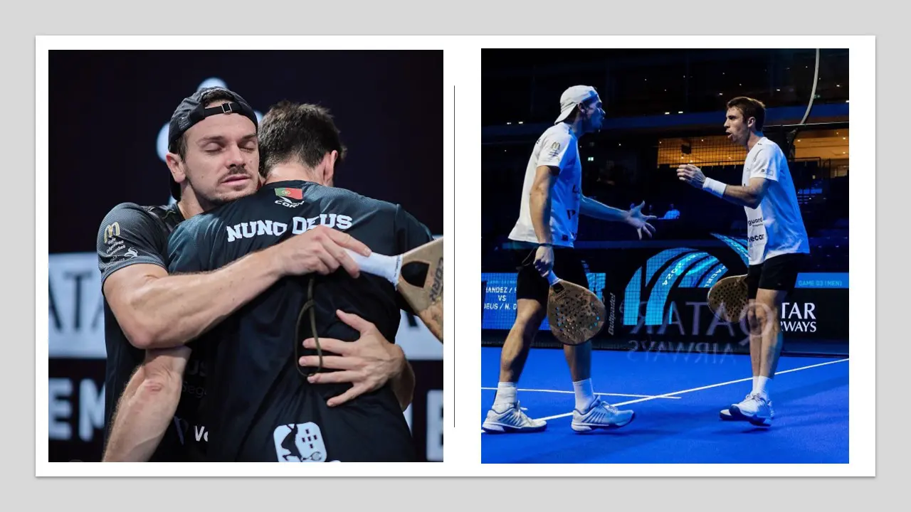 Nuno et Miguel Deus, ces qualifiés qui défient les stars du padel mondial