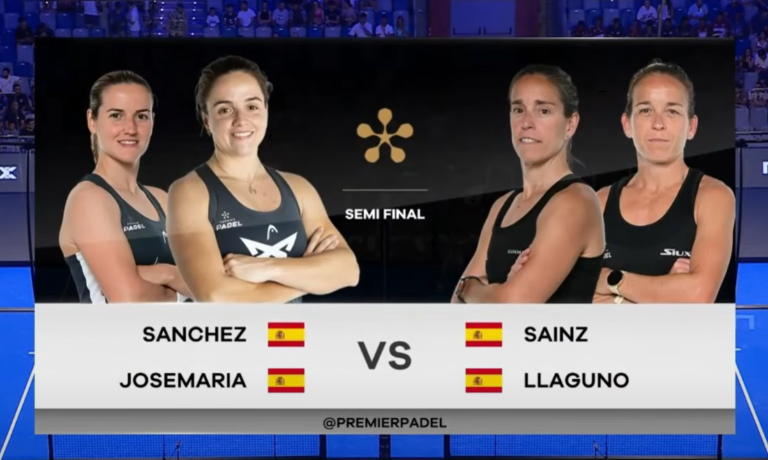 Ariana Sánchez et Paula Josemaría vs. Lucía Sainz et Patricia Llaguno : un quart de finale déséquilibré...