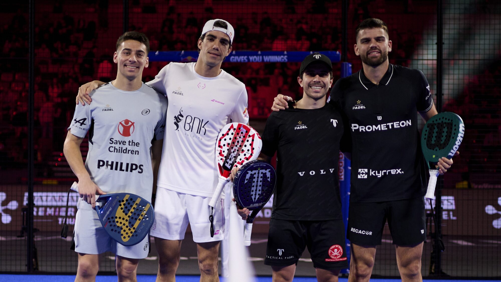 Lebrón et Di Nenno premiers demi-finalistes masculins des Premier Padel Finals