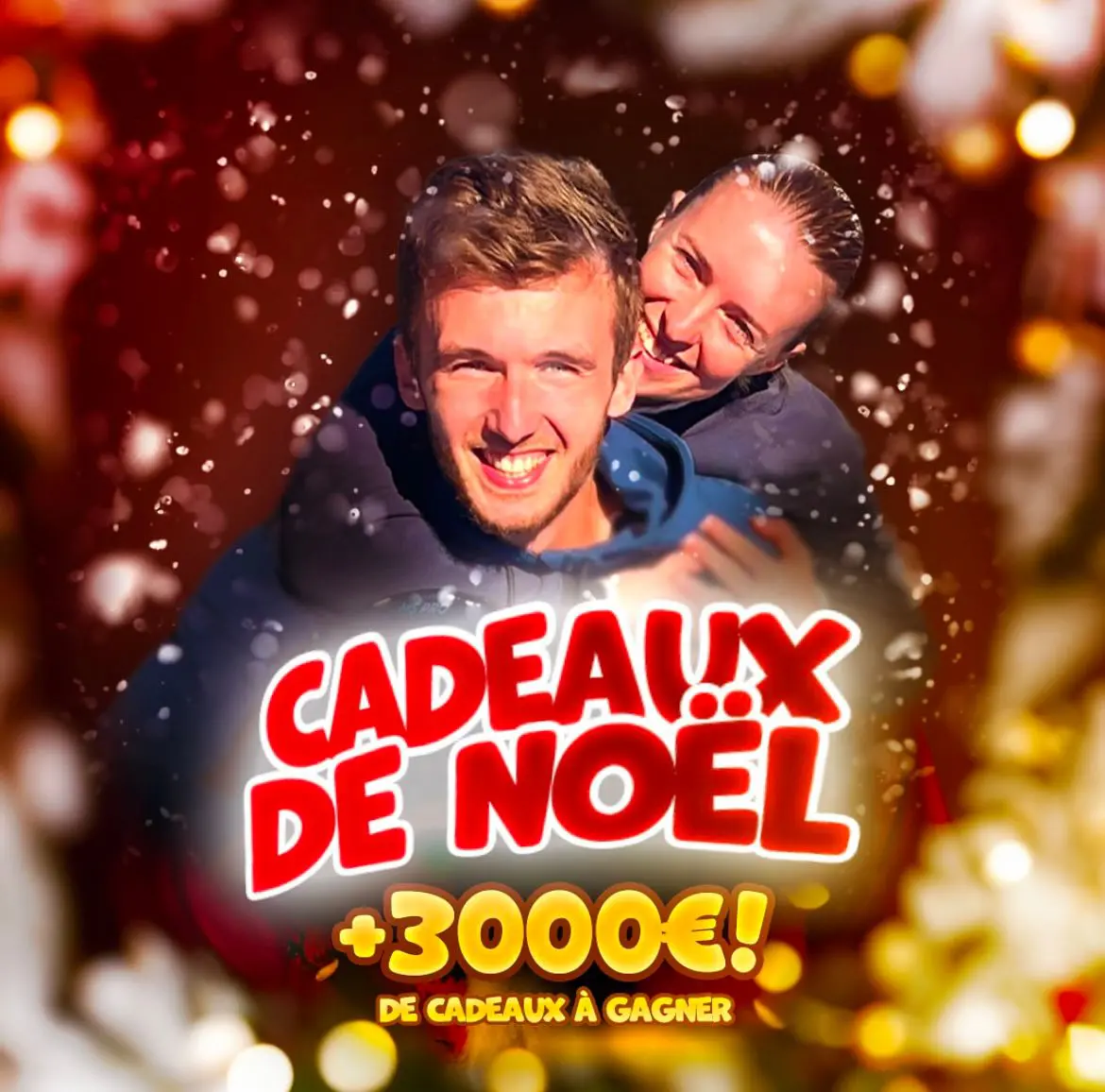 Julien Seurin et Carla Touly organisent un grand jeu concours pour Noël