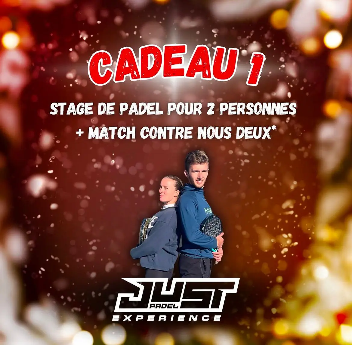 Julien Seurin et Carla Touly organisent un grand jeu concours pour Noël