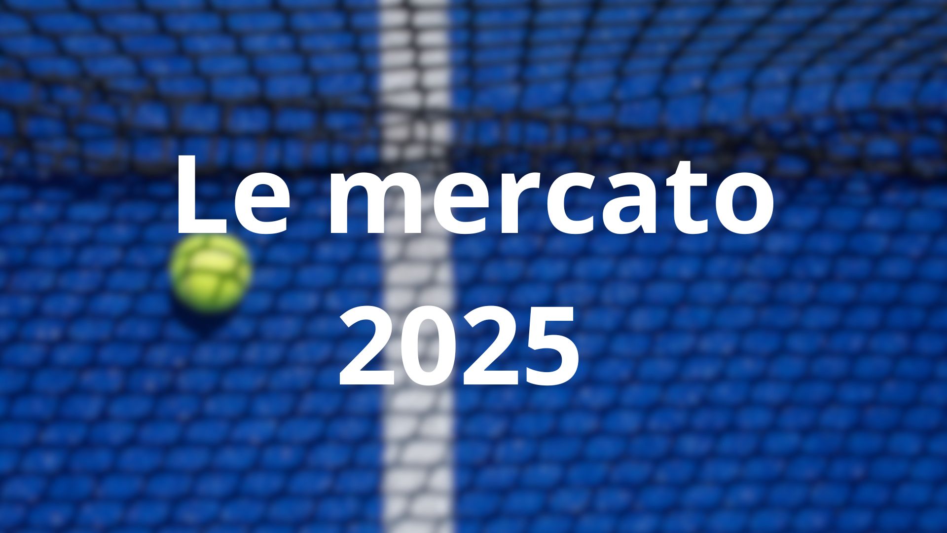 mercato padel 2025