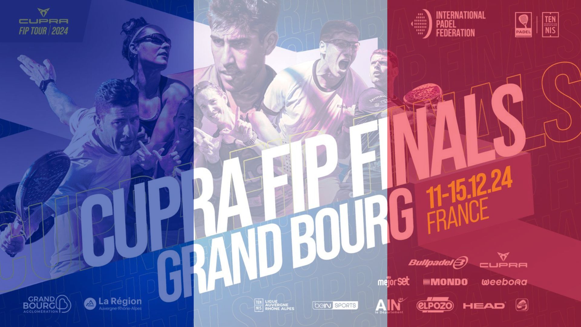 FIP Finals – French Padel Day sur le central dès les 16e