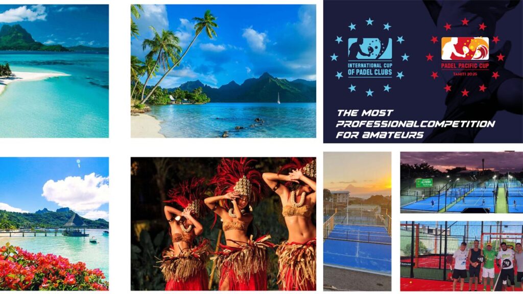 Coupe du Pacifique 2025 : le padel vous emmène à Tahiti !