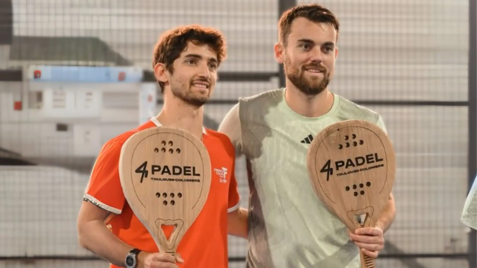 Théo Arribage Joris Moret p1000 4padel toulouse