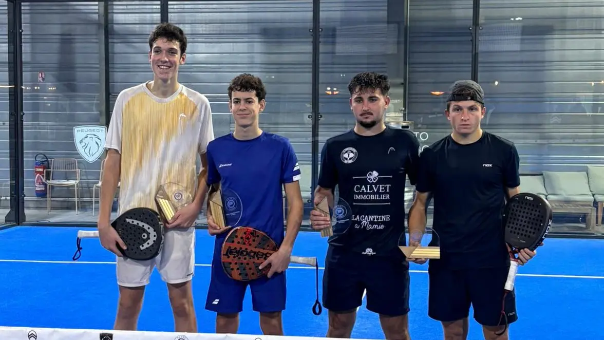 Victoire de Guy de Chamisso / Basso au P1000 de Padel House Bordeaux