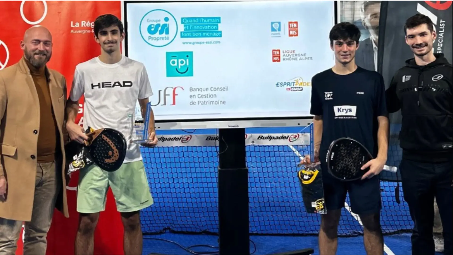 P1500 Esprit Padel – Robert et Boronad créent la surprise et remportent le titre