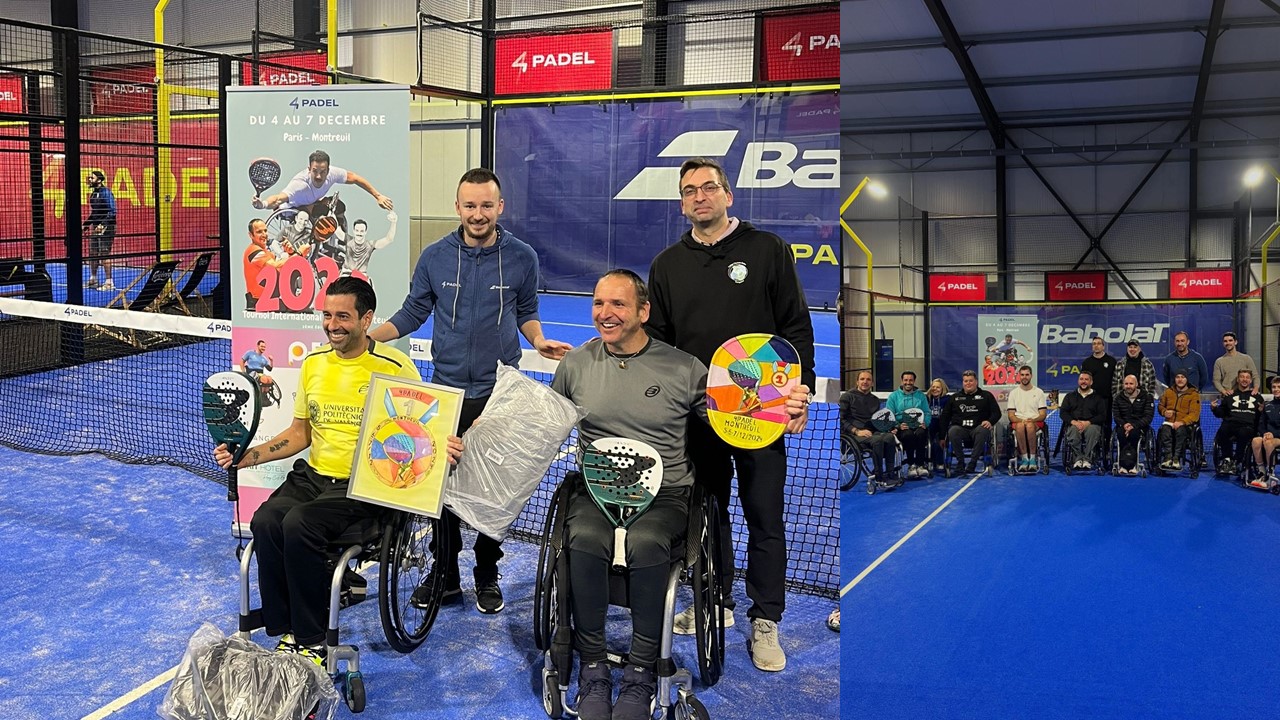 Tournoi International de Padel Fauteuil : une 3ème édition riche en émotions