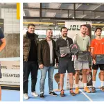 théo arribagé tennis au padel P1000