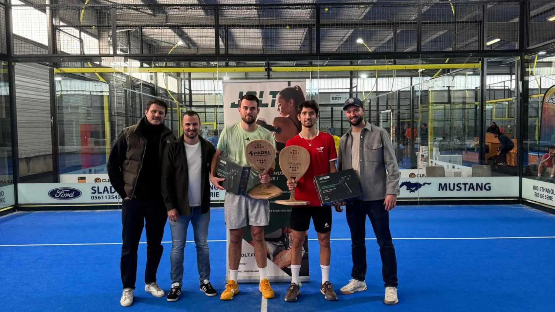 P1000 4Padel Toulouse Colomiers – Finale écourtée par la blessure de Benetoux, le titre pour Arribage et Moret