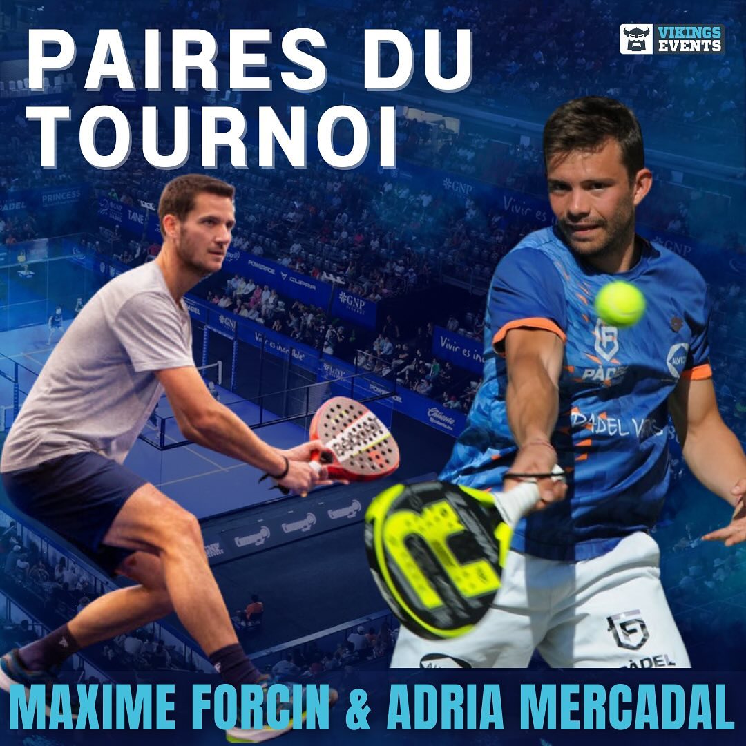 Maxime Forcin et Adria Mercadal fip caen