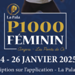 Le P1000 Féminin débarque à La Pala Angers les 24, 25 et 26 janvier 2025