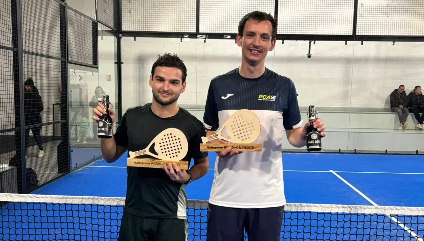 Charles Gortzounian et Paul Forichon s'offrent l’Open Padel Campus Arena !