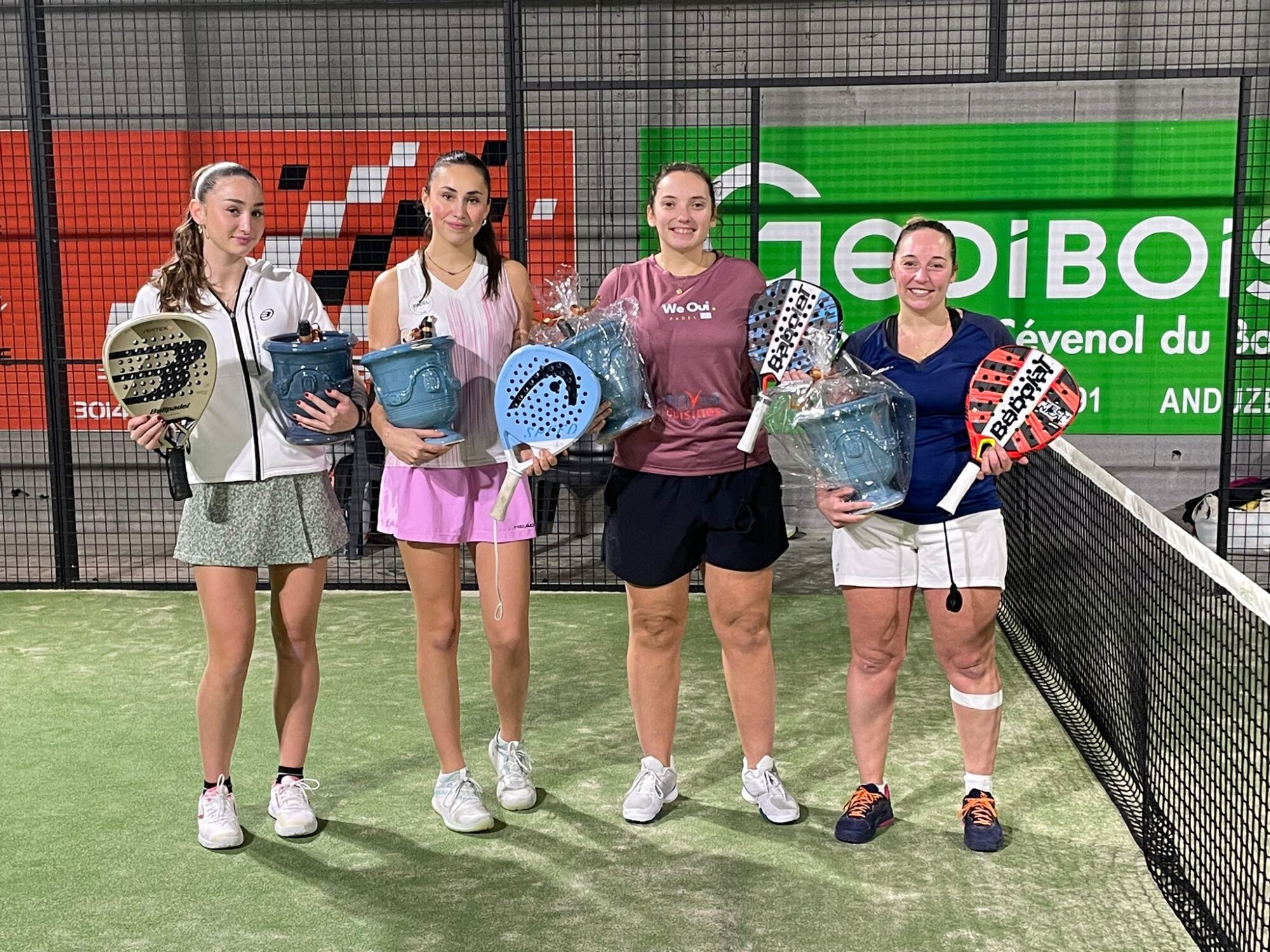 Bergaud / Casalli de Lima fait le job à l'Open Mam's Padel