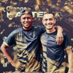 Sébastien Andriantsoa (à gauche) et Gary Ah-Waye (à droite), les Co-Fondateurs du Malagasy Pro Padel Tour