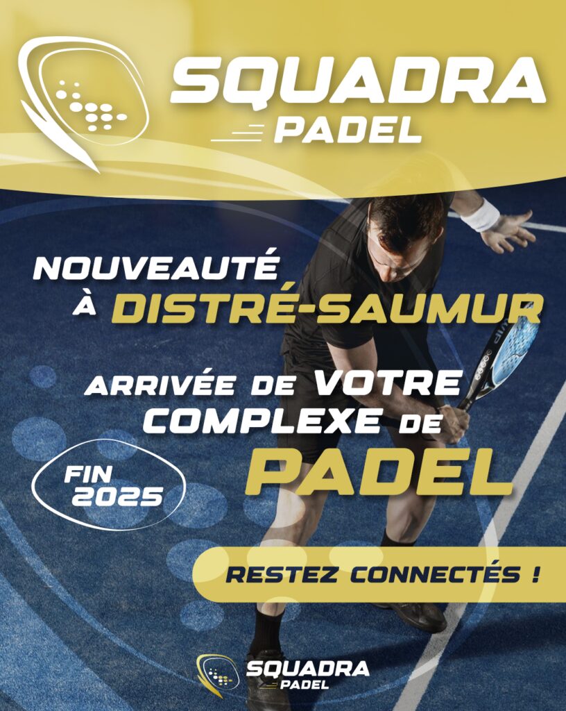 Le padel s’invite à Saumur avec Squadra Padel