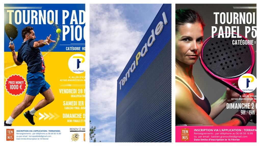 Padel en Rhône-Alpes : Terrapadel veut frapper fort avec son P1000 !