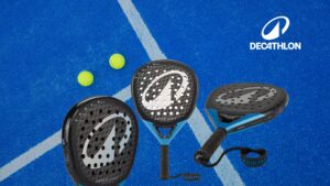 Le nouveau logo de Decathlon s’affiche sur les raquettes de padel Kuikma
