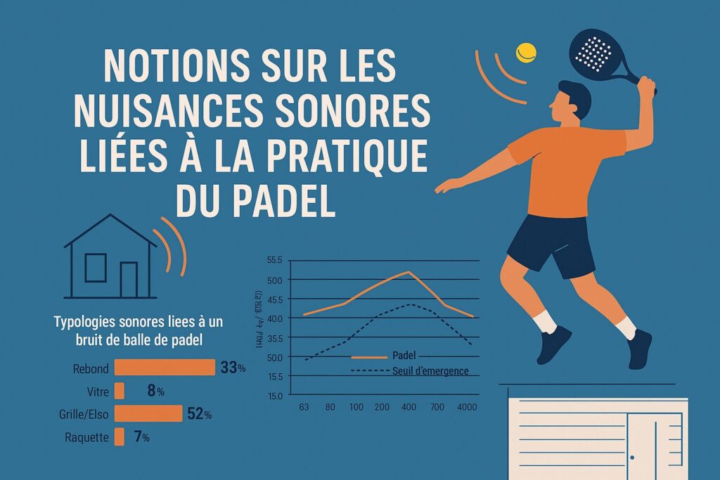Padel en geluidsoverlast: FFT publiceert technische studie | Padel Magazine Padel en geluidsoverlast: de FFT publiceert een technische studie