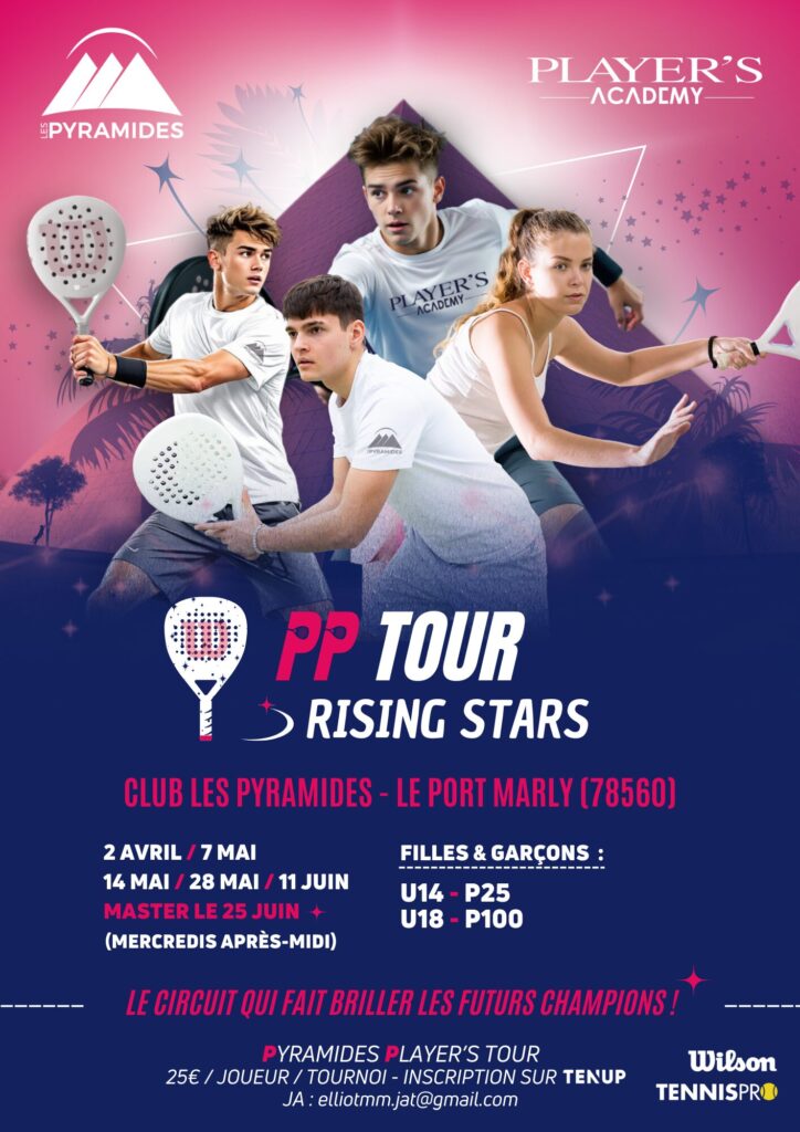 Pyramides Player's Tour 2025: wycieczka w Port-Marly przeznaczona w 100% dla młodzieży | Padel Magazine Pyramides Player's Tour 2025: 100% młodzieżowa wycieczka po Port-Marly