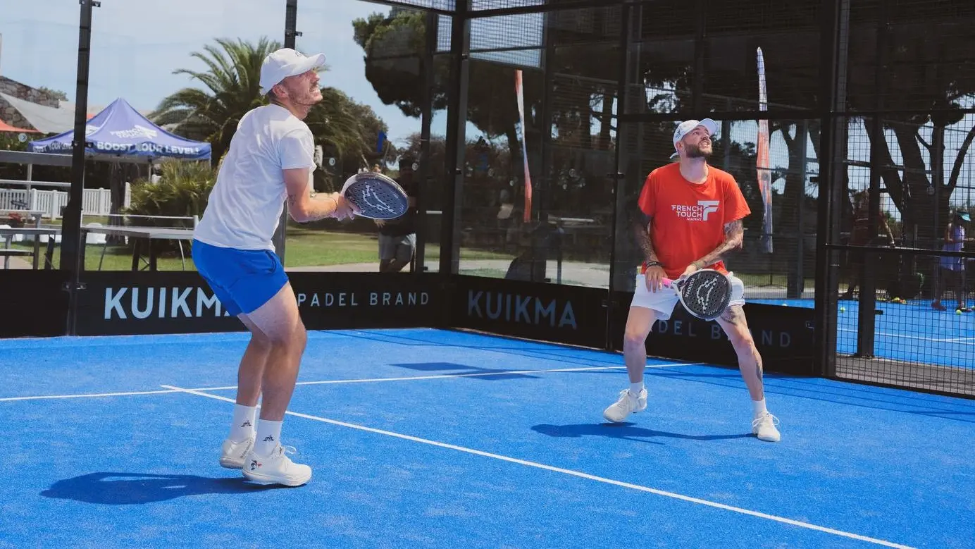 Corentin Pagano w akcji | Padel Magazine Corentin Pagano w akcji